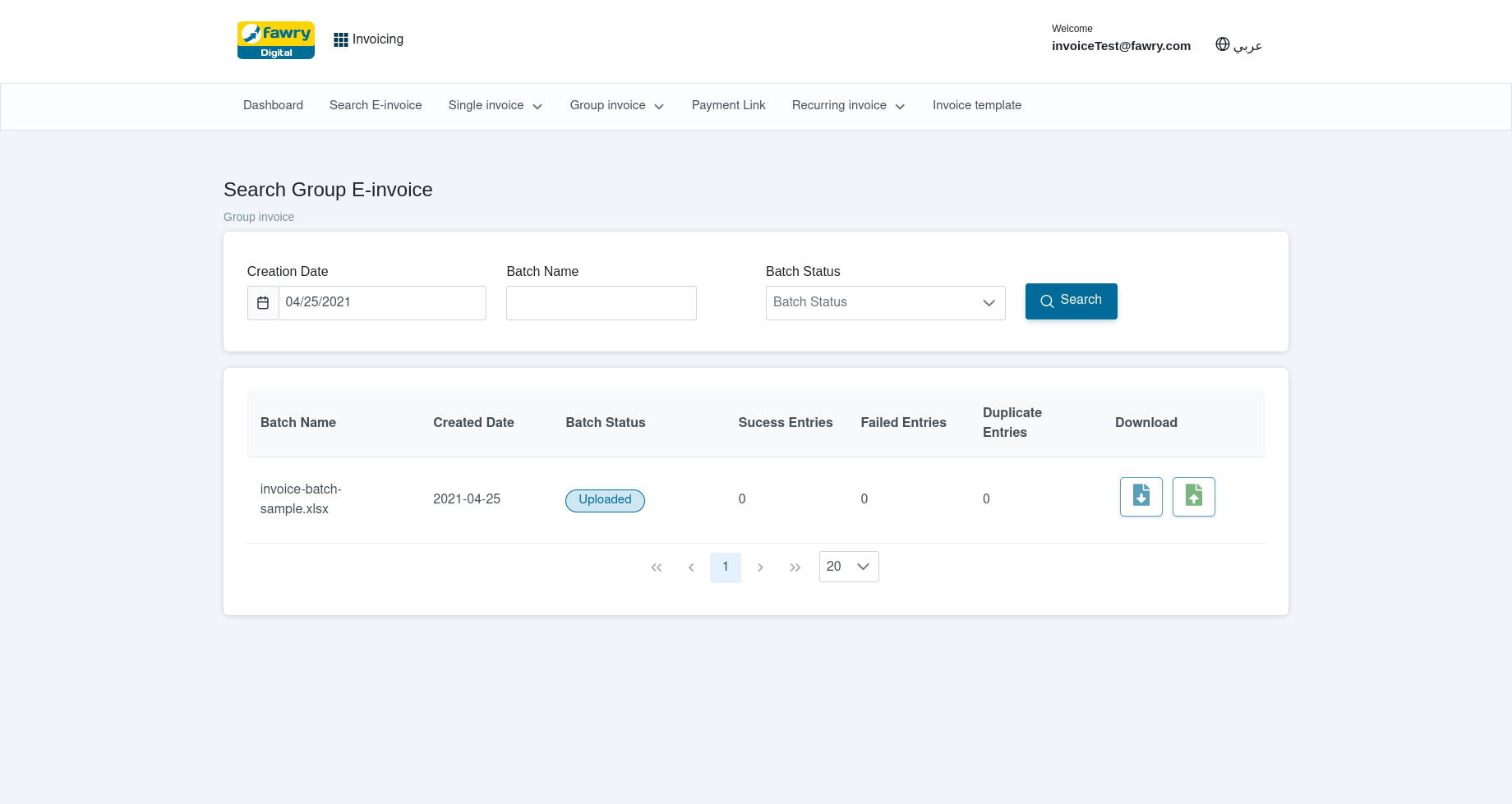 FawryPay Finance Dashboard