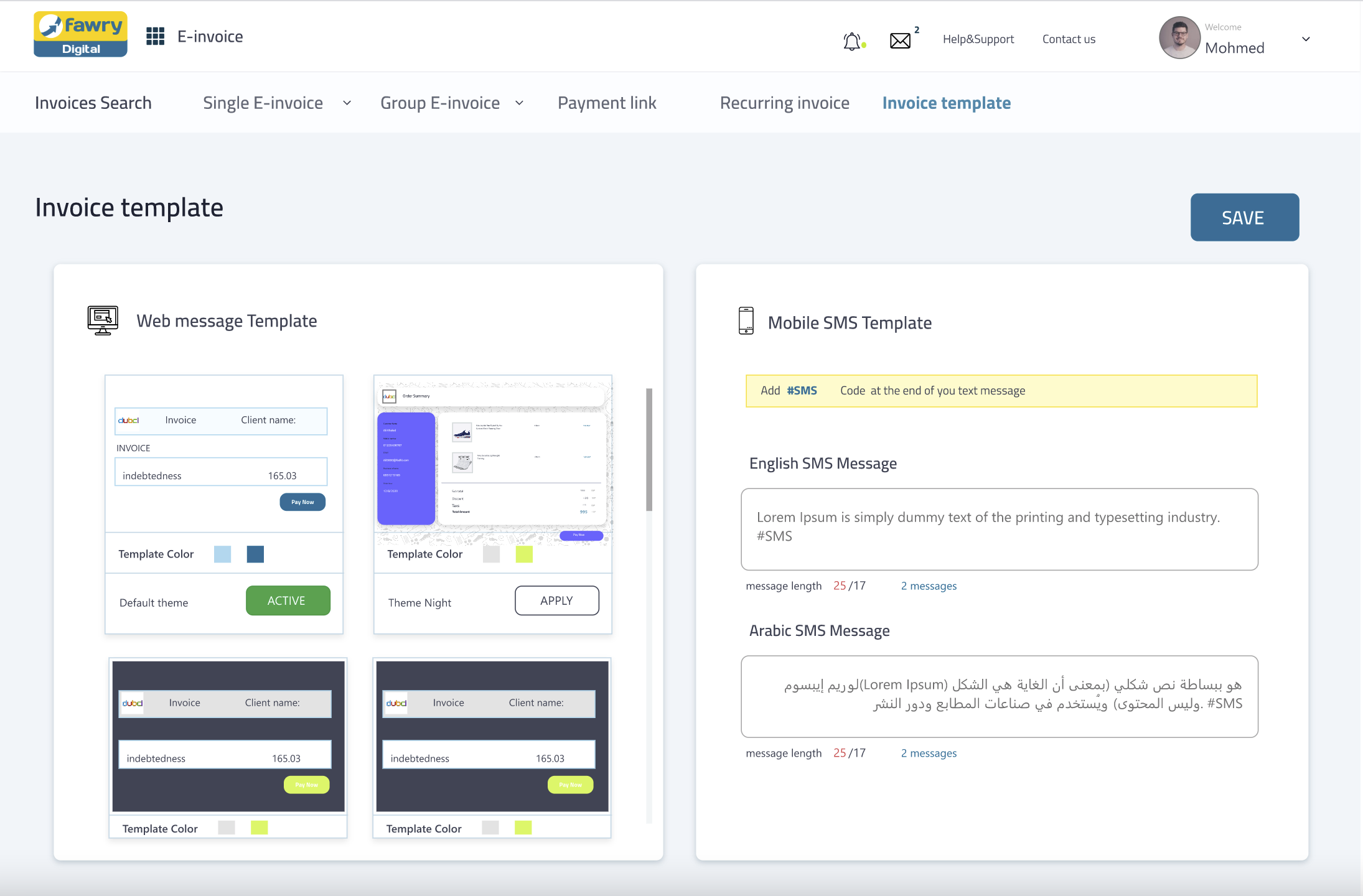 FawryPay Finance Dashboard