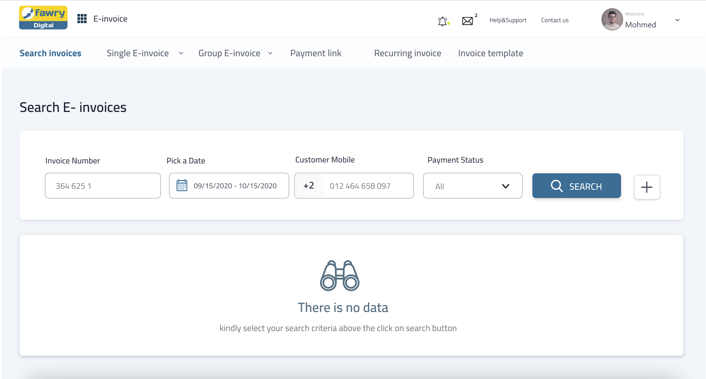 FawryPay Finance Dashboard