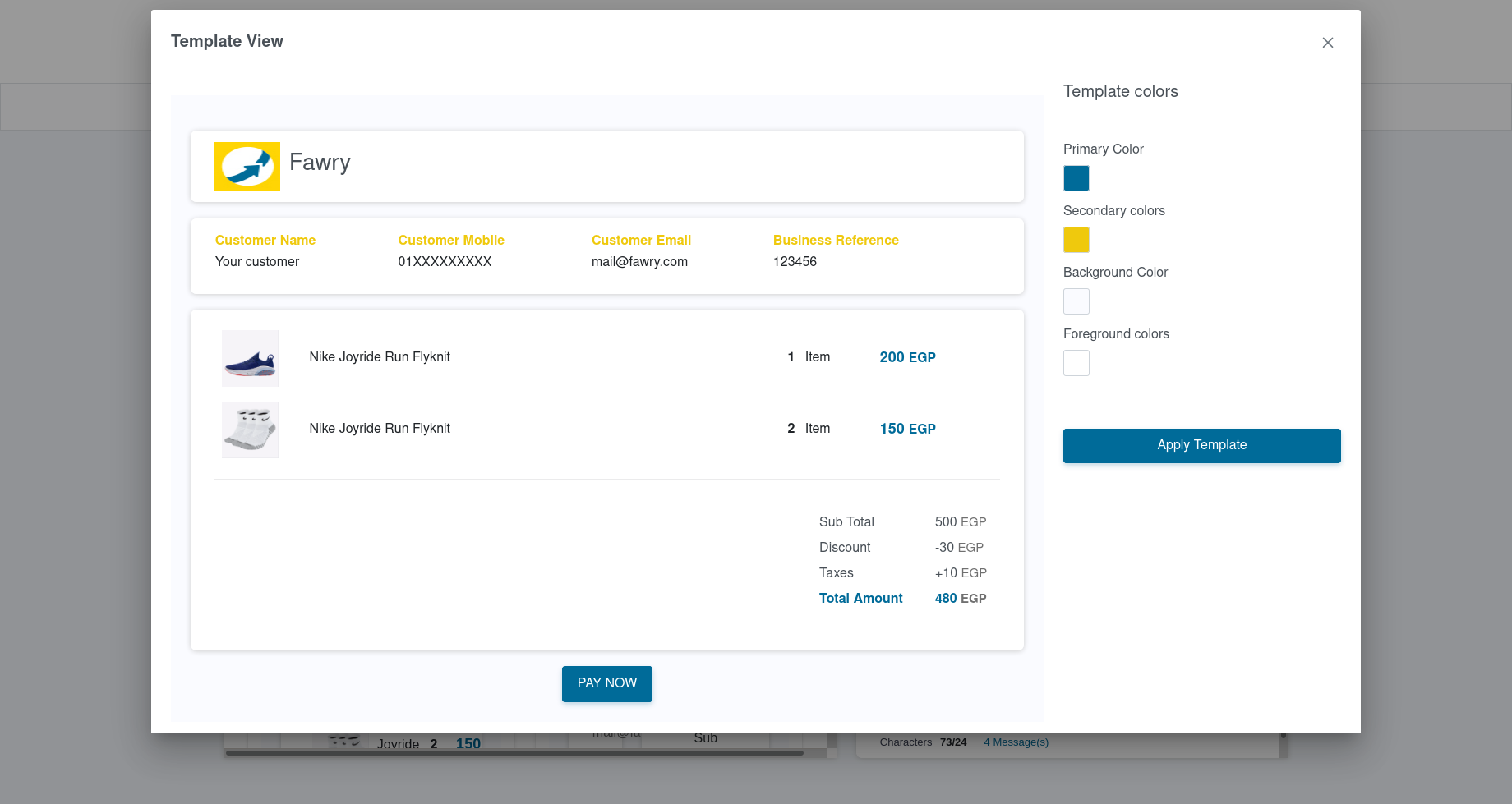 FawryPay Finance Dashboard