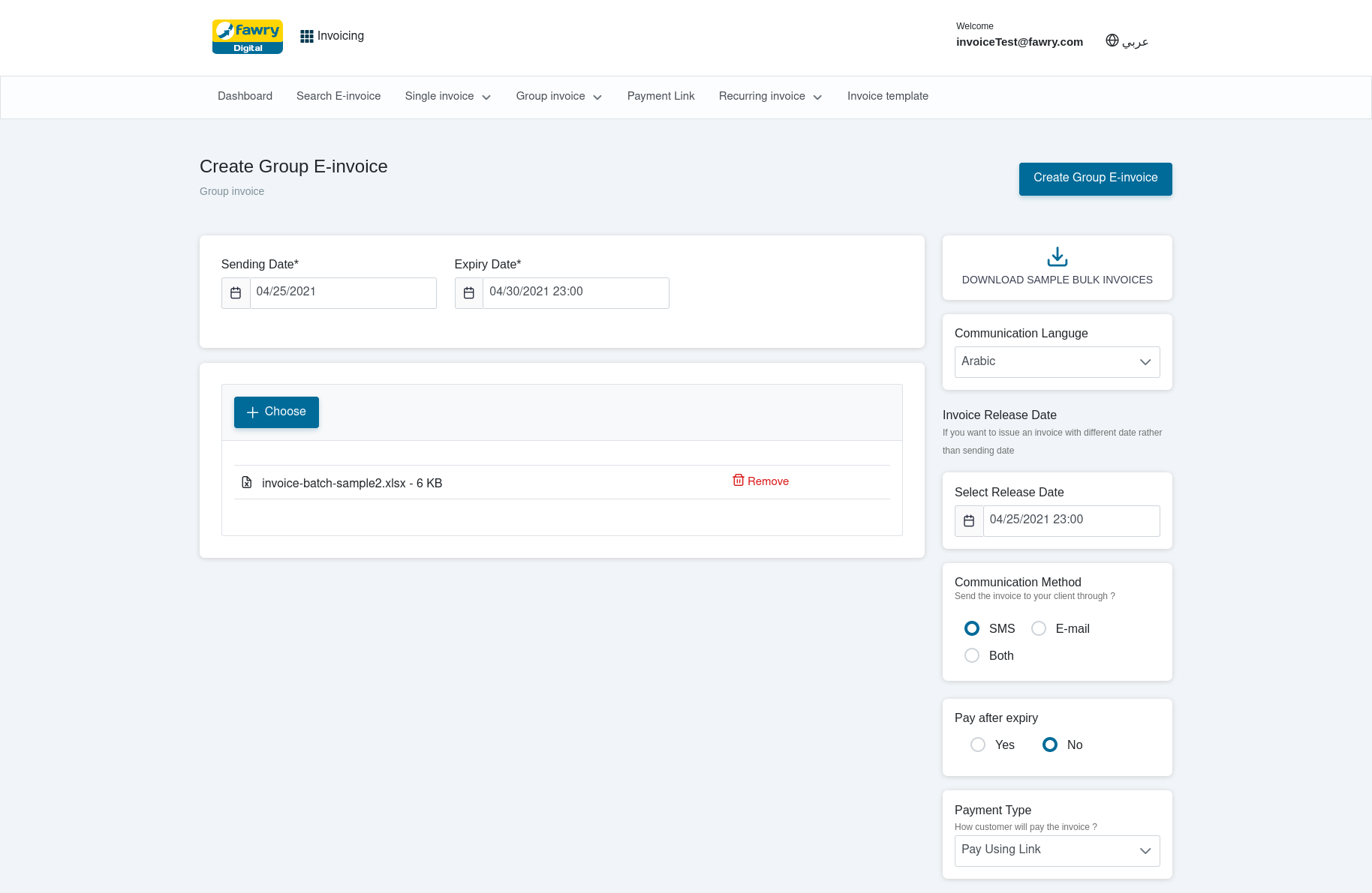 FawryPay Finance Dashboard