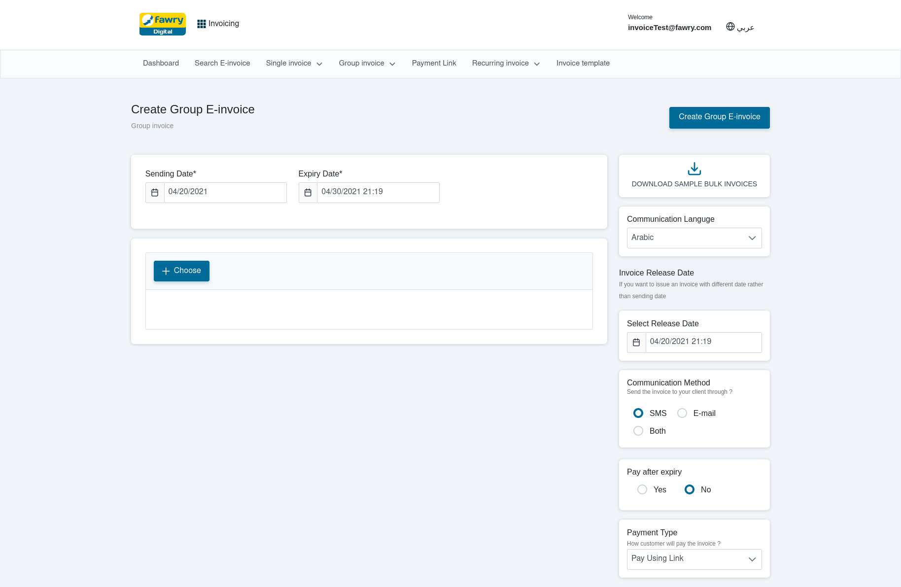 FawryPay Finance Dashboard