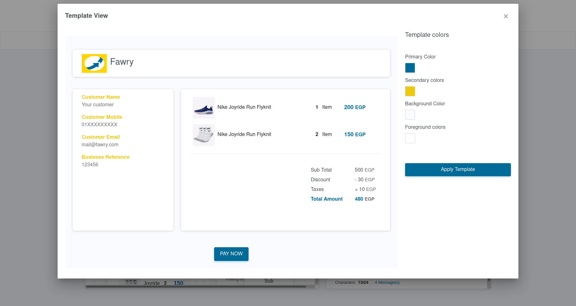 FawryPay Finance Dashboard